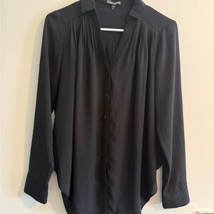 Express Button Down Blouse - Small